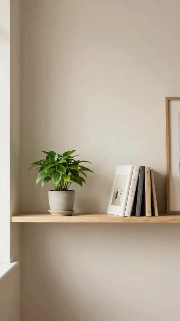 11 Above-Window Shelf Ideas for Books, Plants, and Styled Display - 4. Minimalist Elegance 1
