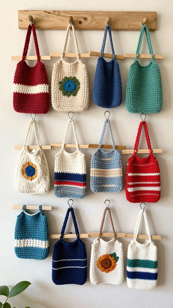 11 Crochet Clothes Hanger Pattern Ideas for a Handmade Textured Look - 10. Eco-Friendly Upcycled Hanger 1