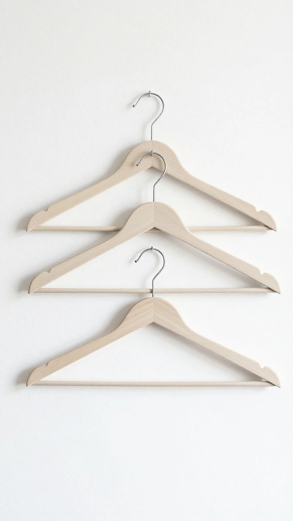 11 Crochet Clothes Hanger Pattern Ideas for a Handmade Textured Look - 8. Minimalist Crochet Hangers 1