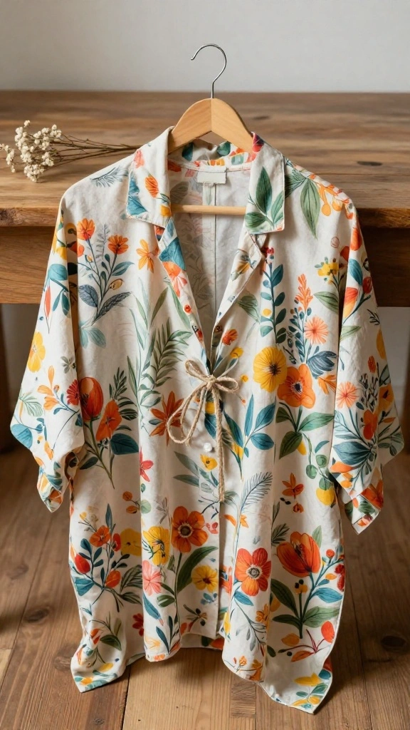 11 Gift Wrapping Ideas for Clothes on Hangers for a Stylish Presentation - 1. Eco-Friendly Fabric Wrap 1