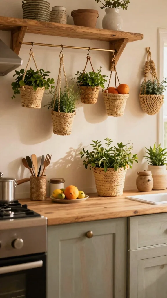 11 Hanging Ceiling Basket Ideas for the Kitchen for a Rustic Display - Conclusion 1