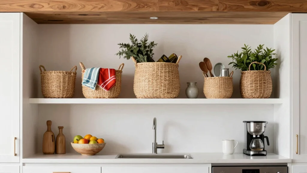 11 On Top of Cabinet Basket Ideas for Extra Vertical Storage