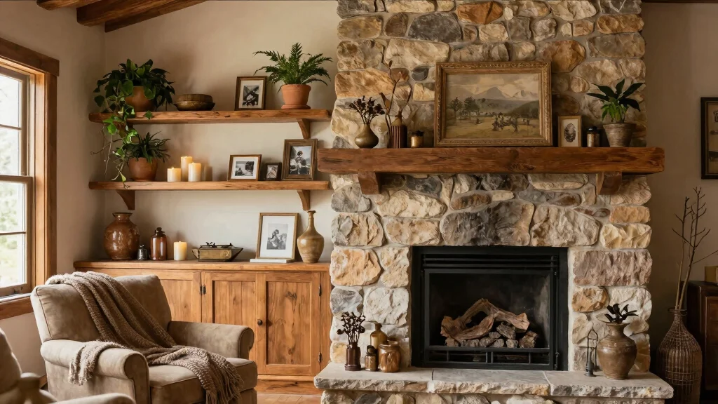 11 Shelf Next to Fireplace Ideas for a Cozy Balanced Living Room