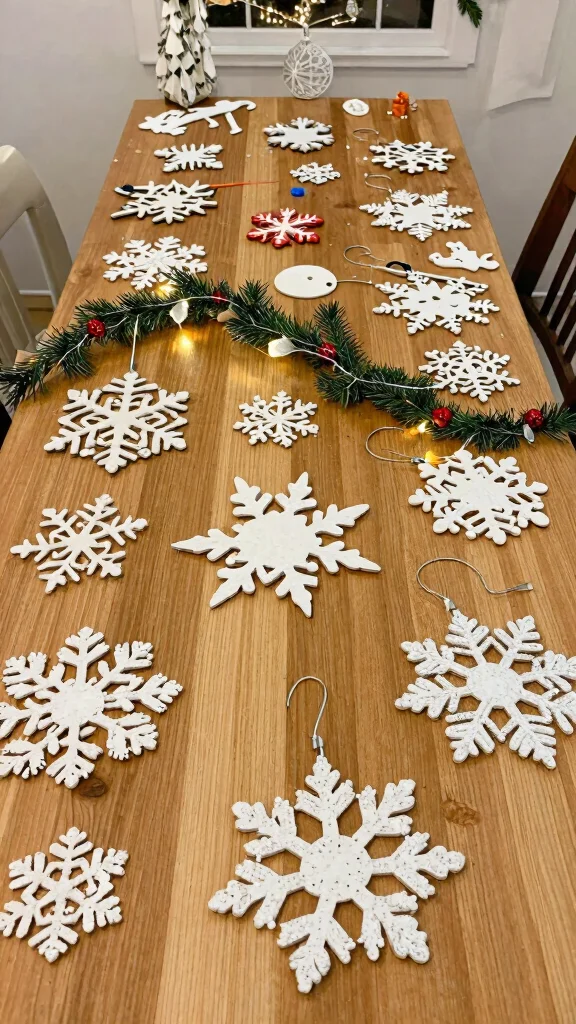 11 Snowflake Craft Ideas Made Out of Clothes Hangers - Conclusion 1