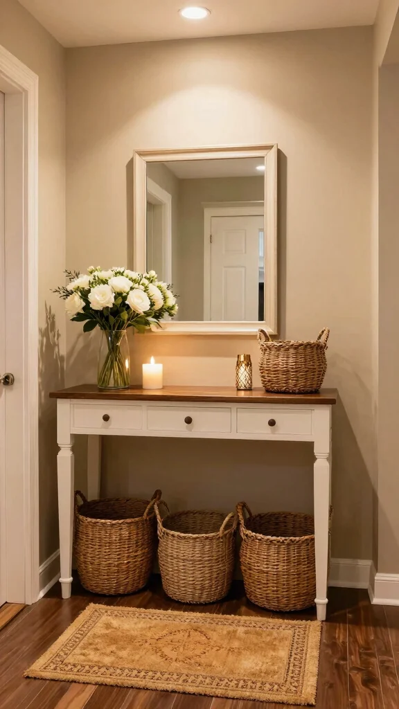 11 Under Entry Table Basket Ideas for a Smart Welcoming Organization - Conclusion 1