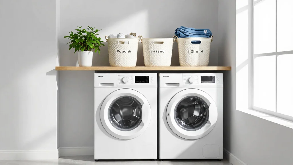12 Above-Washer-and-Dryer Shelf Ideas for a Functional Laundry Room