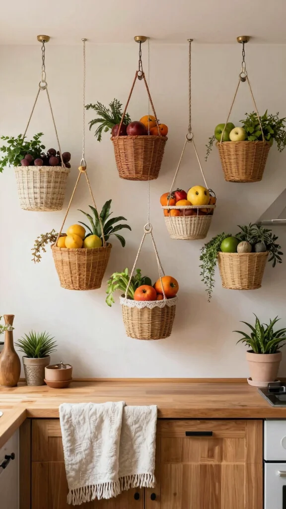 12 Hanging Kitchen Basket Ideas for Fruits, Vegetables, and Storage - Conclusion 1