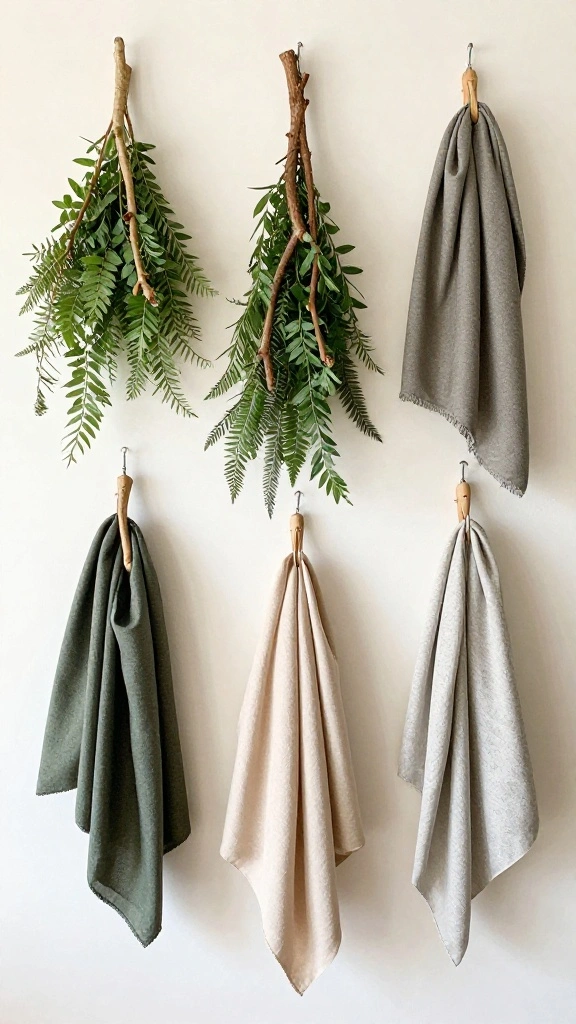 12 Ideas for Making Your Own Clothes Hangers at Home - 6. Natural Branch Hangers 1
