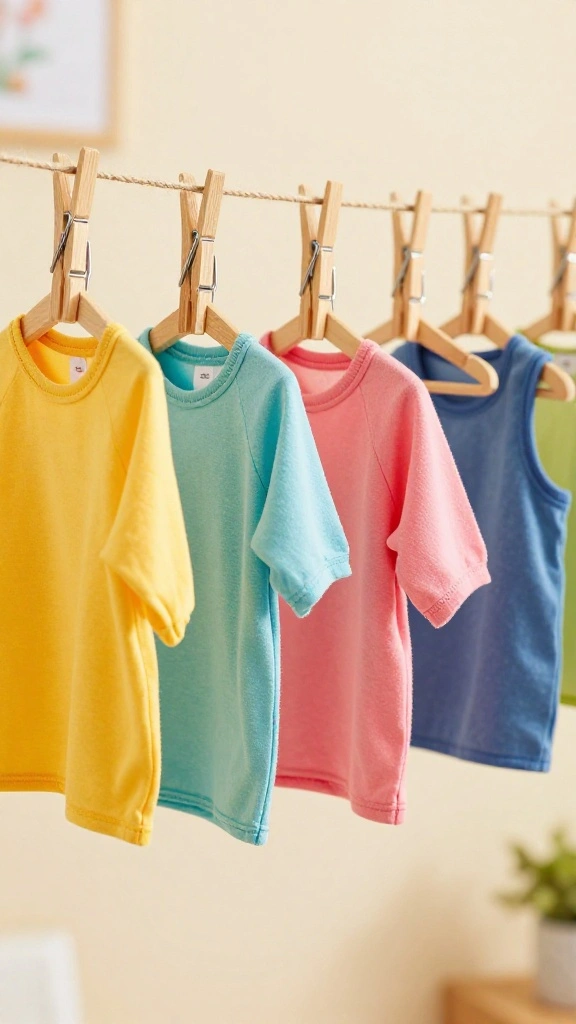 12 Ideas for Making Your Own Clothes Hangers at Home - 9. Wooden Clothespin Hanger 1