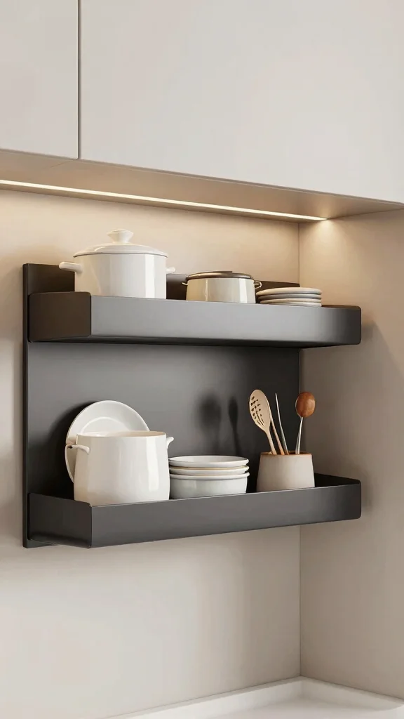 12 Kitchen Shelf Liner Ideas for a Clean Stylish Cabinet Interior - 12. Magnetic Shelf Liners 1