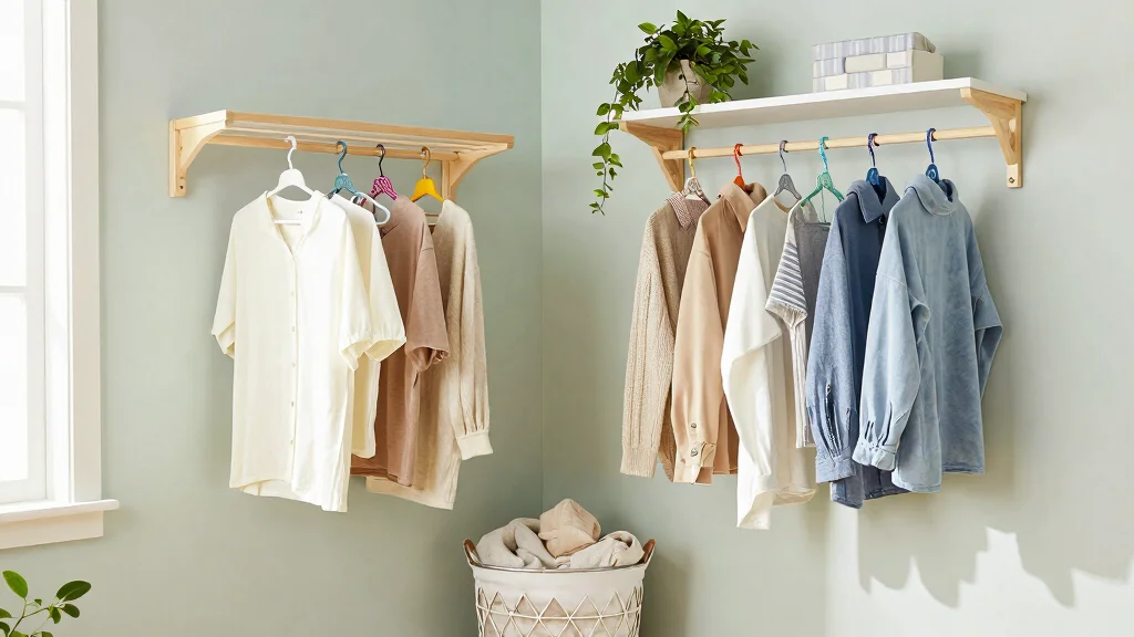 12 Laundry Room Hanging Ideas for a Tidy Well Organized Space