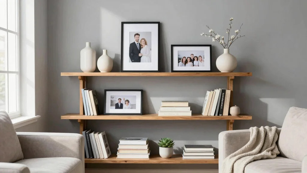 12 Living Room Shelf Decor Ideas for a Curated Beautiful Display