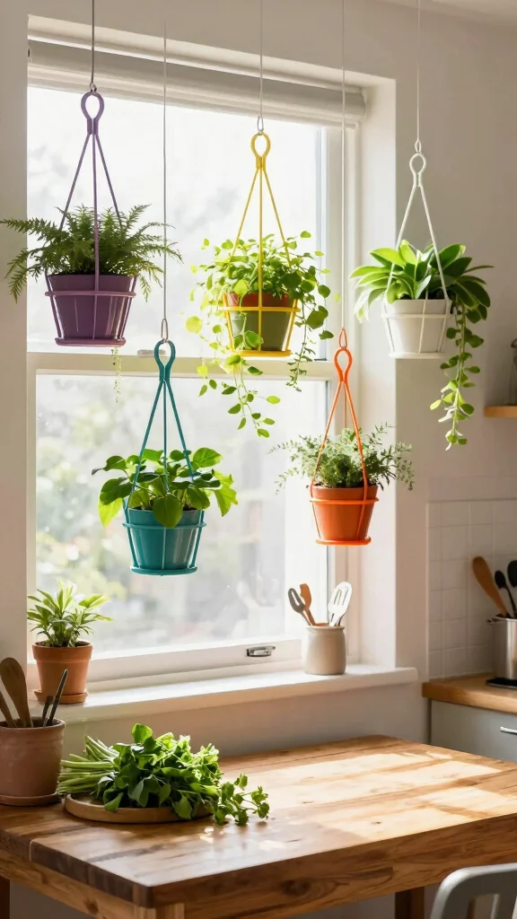 12 Plastic Clothes Hanger Craft Ideas for Fun Creative Projects - 2. Unique Plant Holders 1