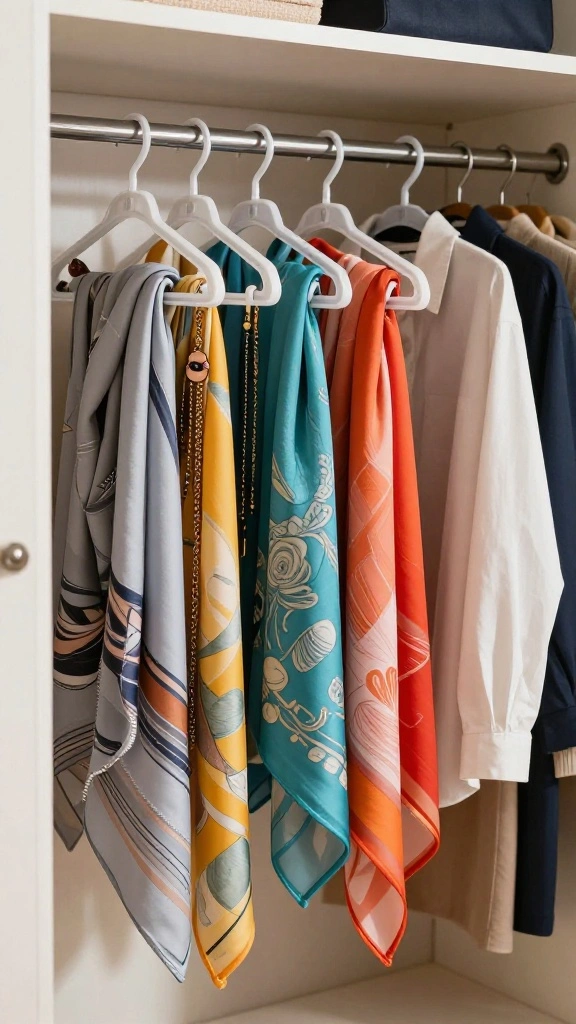 12 Plastic Clothes Hanger Craft Ideas for Fun Creative Projects - 4. Custom Clothes Organizer 1