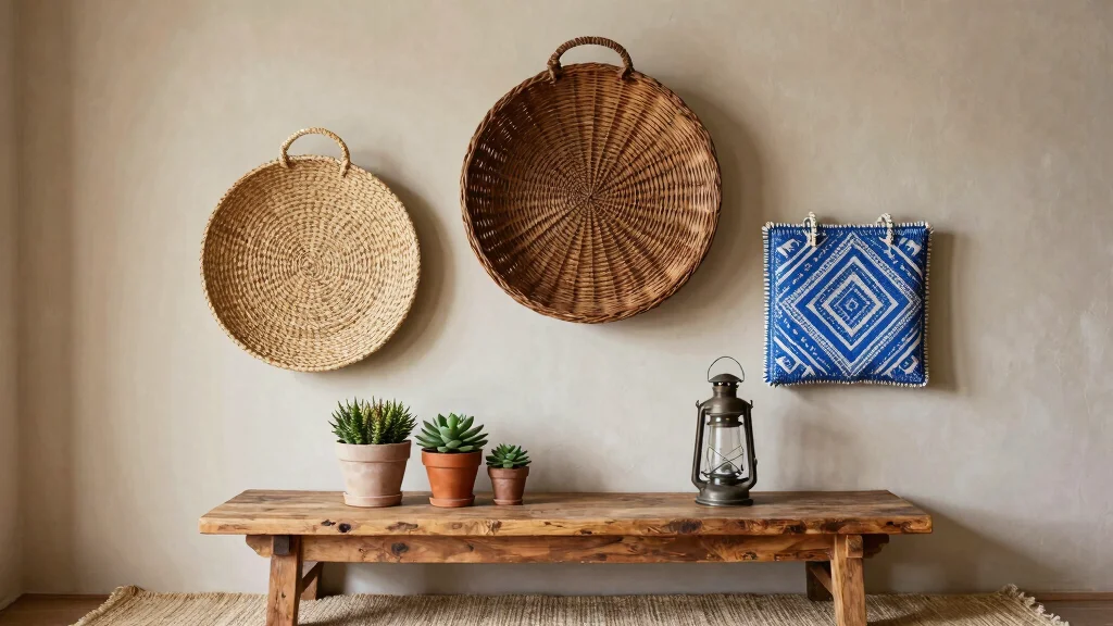 12 Three Basket Wall Display Ideas for a Styled Artisan Wall