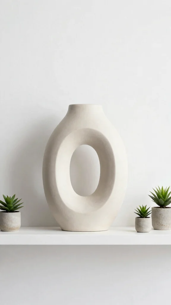 12 Wall Shelf Decor Ideas for a Curated Beautiful Display - 7. Statement Objects 1