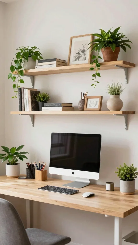 13 Above-Desk Shelf Ideas for a Productive Organized Workspace - Conclusion 1