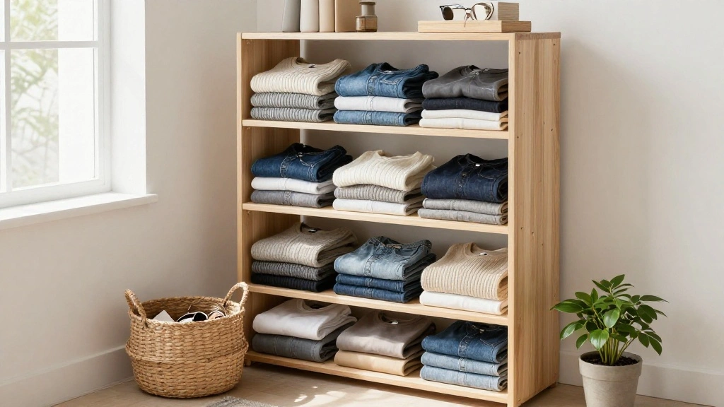 13 Clothes Organization Ideas Without Hangers for a Folded Minimal Wardrobe