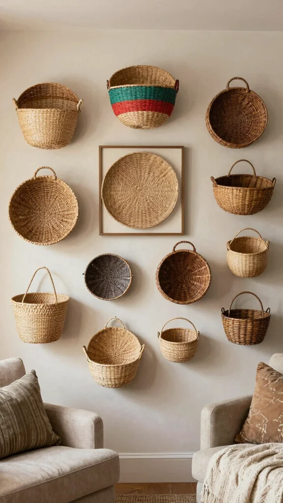 13 Four Basket Wall Display Ideas for a Full Textured Gallery Wall - Conclusion 1