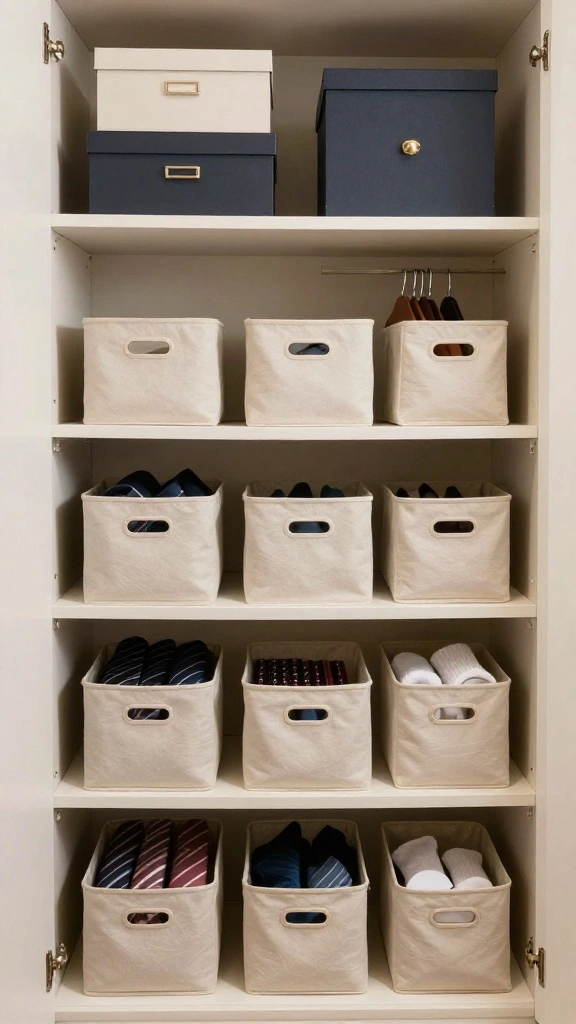 13 Men's Clothes on Hangers Aesthetic Ideas for a Clean Minimal Wardrobe - 11. Organized Under-Utilized Spaces 1