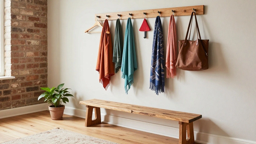 13 Wall Clothes Hanger Ideas for Bedroom Entryway and Hallway