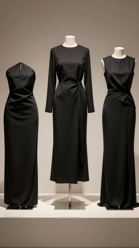 14 Black Clothes on Hangers Aesthetic Ideas for a Minimal Moody Wardrobe - 6. Statement Sleeves 1