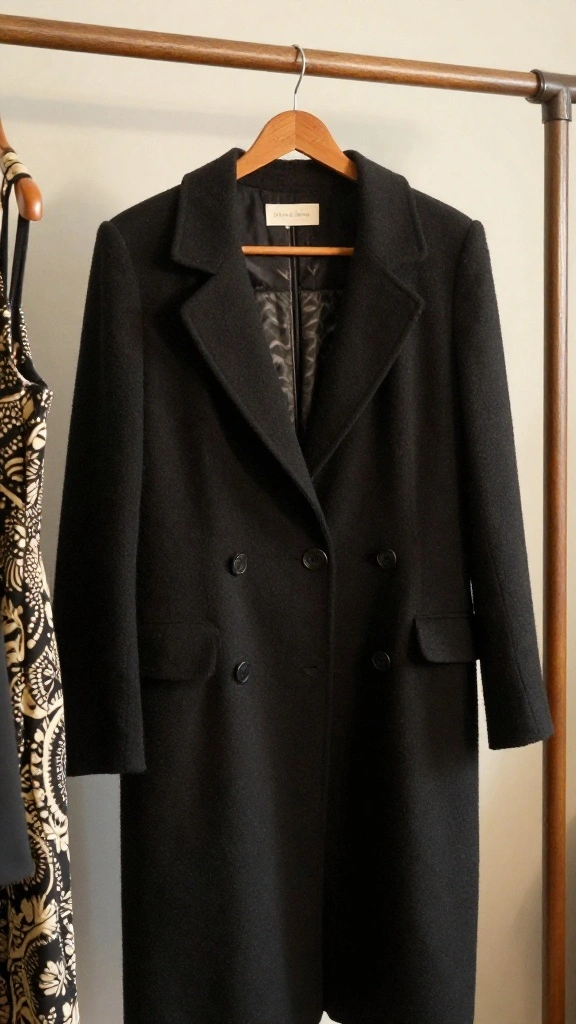 14 Black Clothes on Hangers Aesthetic Ideas for a Minimal Moody Wardrobe - 7. Vintage Vibes 1