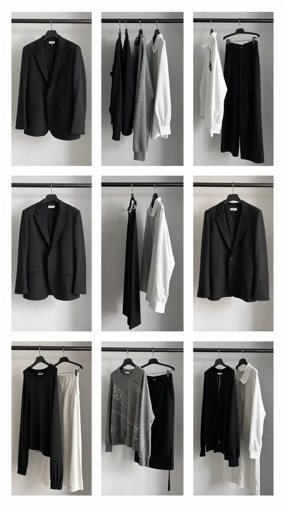 14 Black Clothes on Hangers Aesthetic Ideas for a Minimal Moody Wardrobe - Conclusion 1