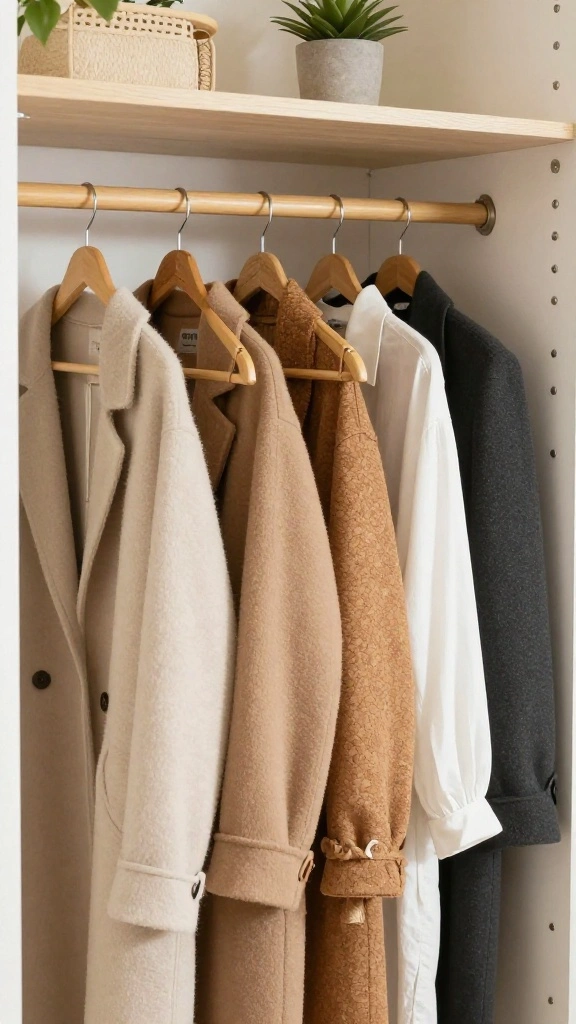 14 Clothes Hanger Storage Ideas for a Tidy Functional Wardrobe - 7. Sustainable Hanger Alternatives 1