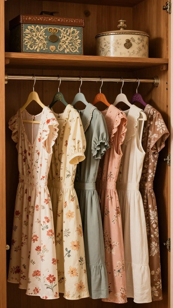 14 Non Slip Clothes Hanger Ideas for a Tidy Slip Free Wardrobe - 11. Vintage-Style Non-Slip Hangers 1