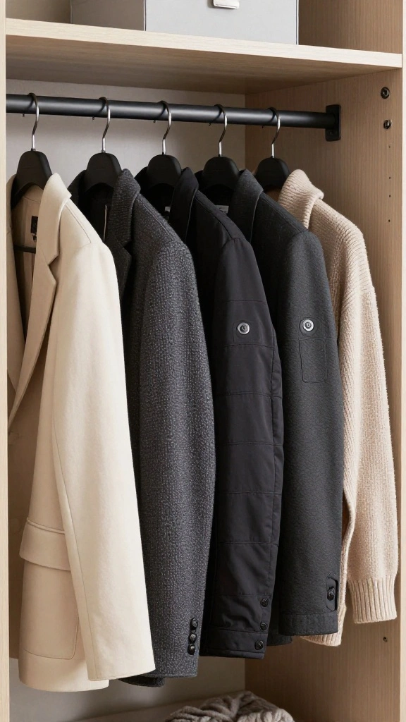 14 Non Slip Clothes Hanger Ideas for a Tidy Slip Free Wardrobe - 3. Rubberized Non-Slip Hangers 1