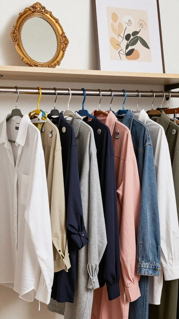 14 Non Slip Clothes Hanger Ideas for a Tidy Slip Free Wardrobe - 9. Clip-On Non-Slip Hanger Liners 1