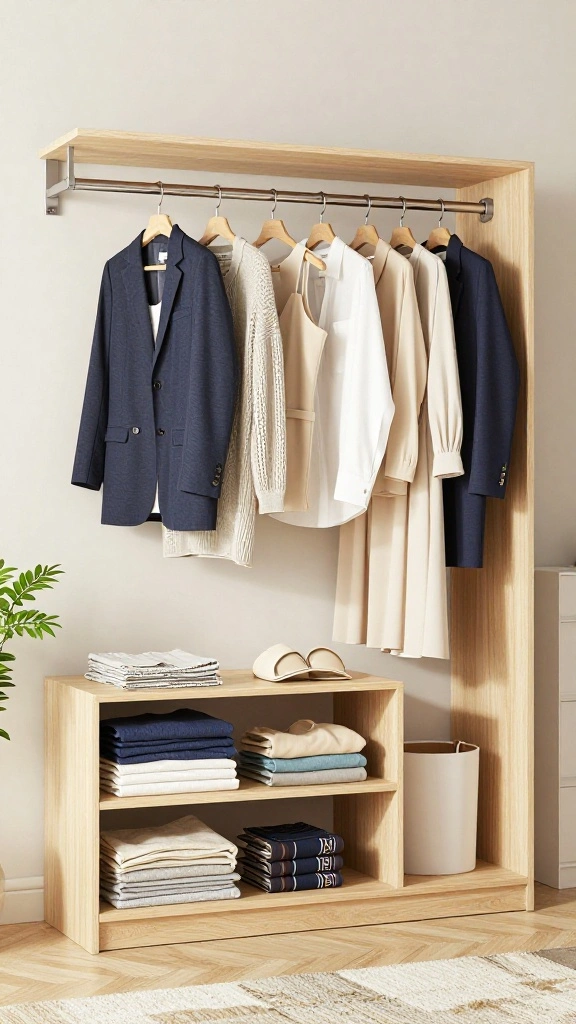 15 Clothes Hanger Ideas for Small Spaces That Maximize Every Inch - 11. Expandable Hanger Bars 1
