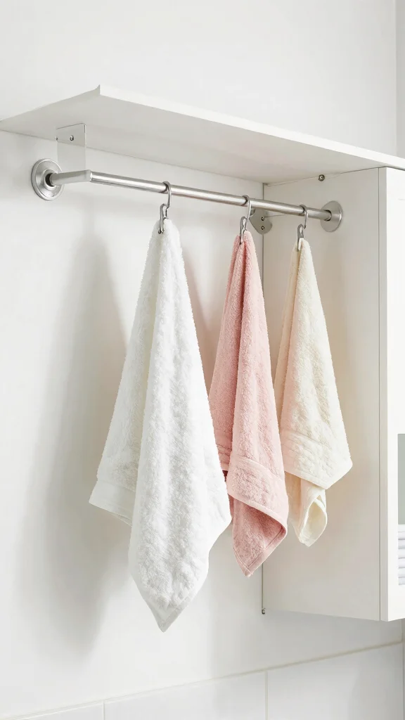 15 Clothes Hanger Ideas for Small Spaces That Maximize Every Inch - 12. Tension Rods 1