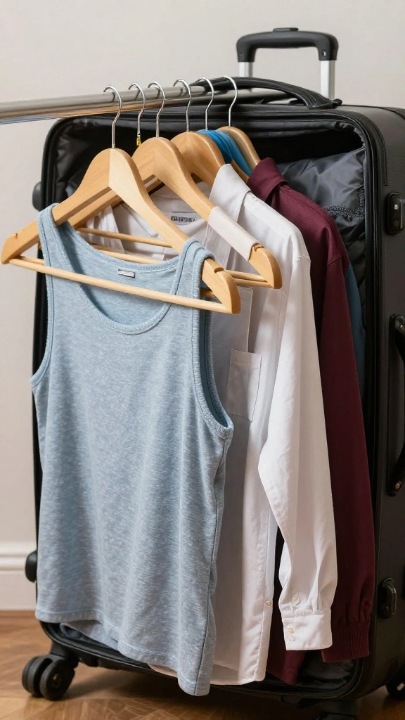 15 Clothes Hanger Ideas for Small Spaces That Maximize Every Inch - 15. Foldable Hangers 1