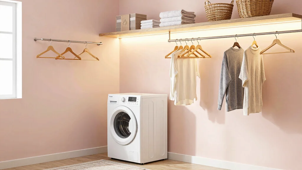 15 Laundry Room Clothes Hanger Ideas for a Functional Organized Space