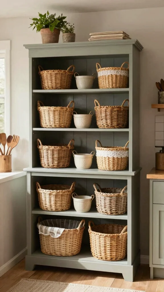 15 On Top of Hutch Basket Ideas for Styled Extra Storage - Conclusion 1
